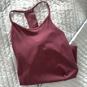 Stretchie halter strappy tank